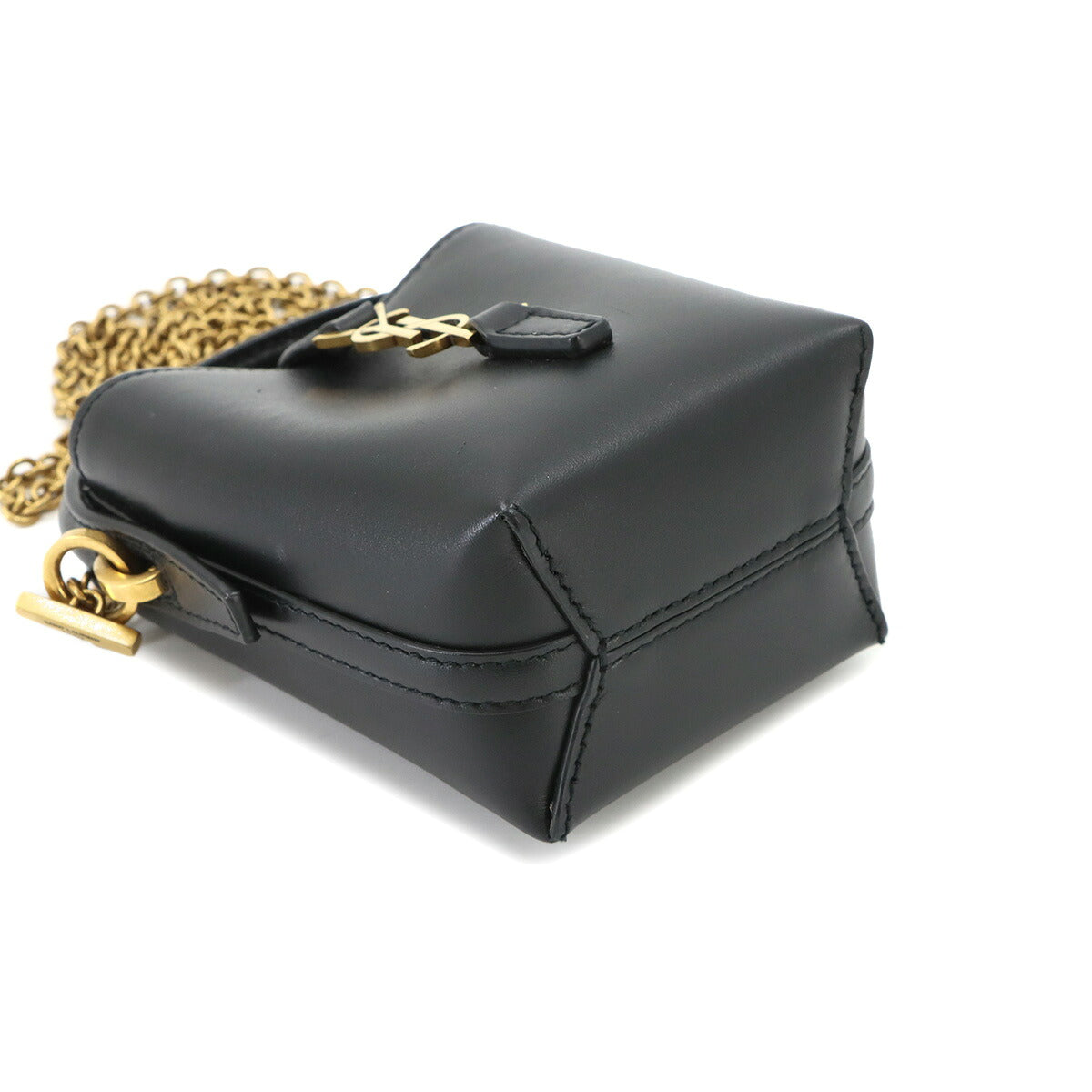 LE37 Micro 2way Shoulder Hand Bag Leather Black 778253