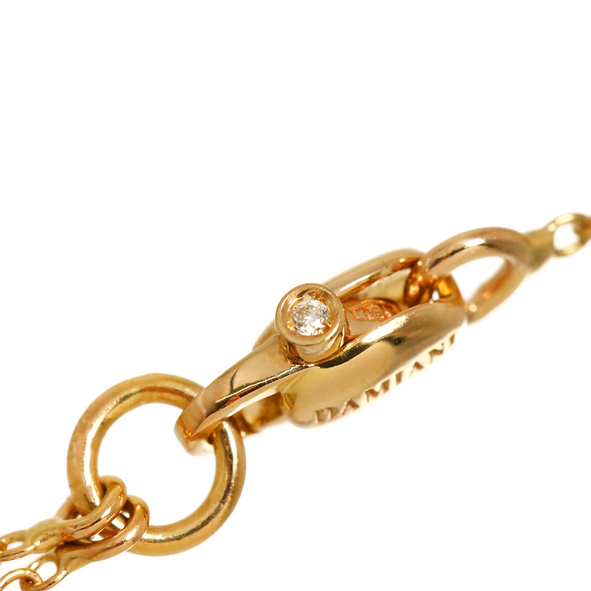 METROPOLITAN DREAM Cross Diamond Necklace K18 PG 750