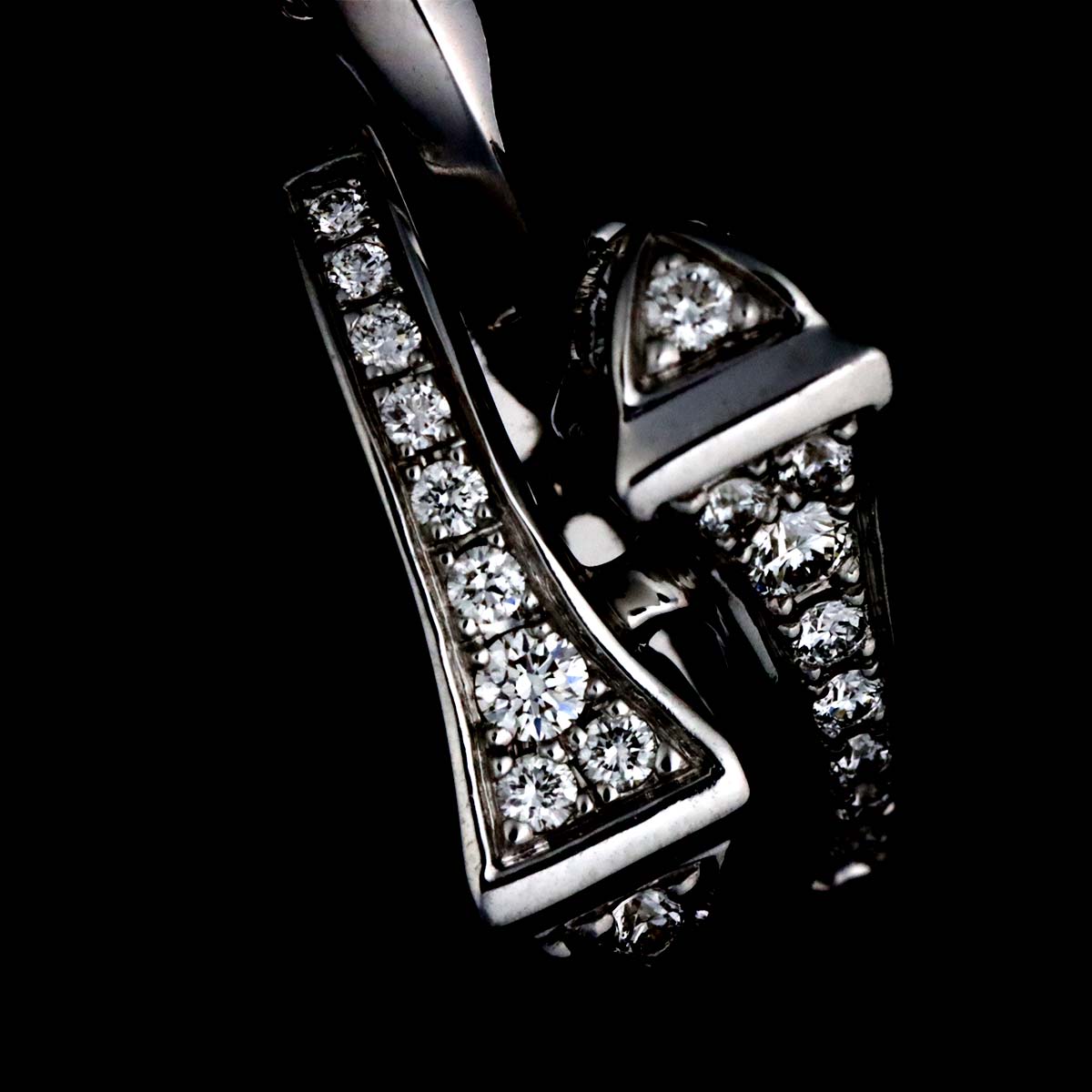 Necklace Diamond 18K White Gold 750