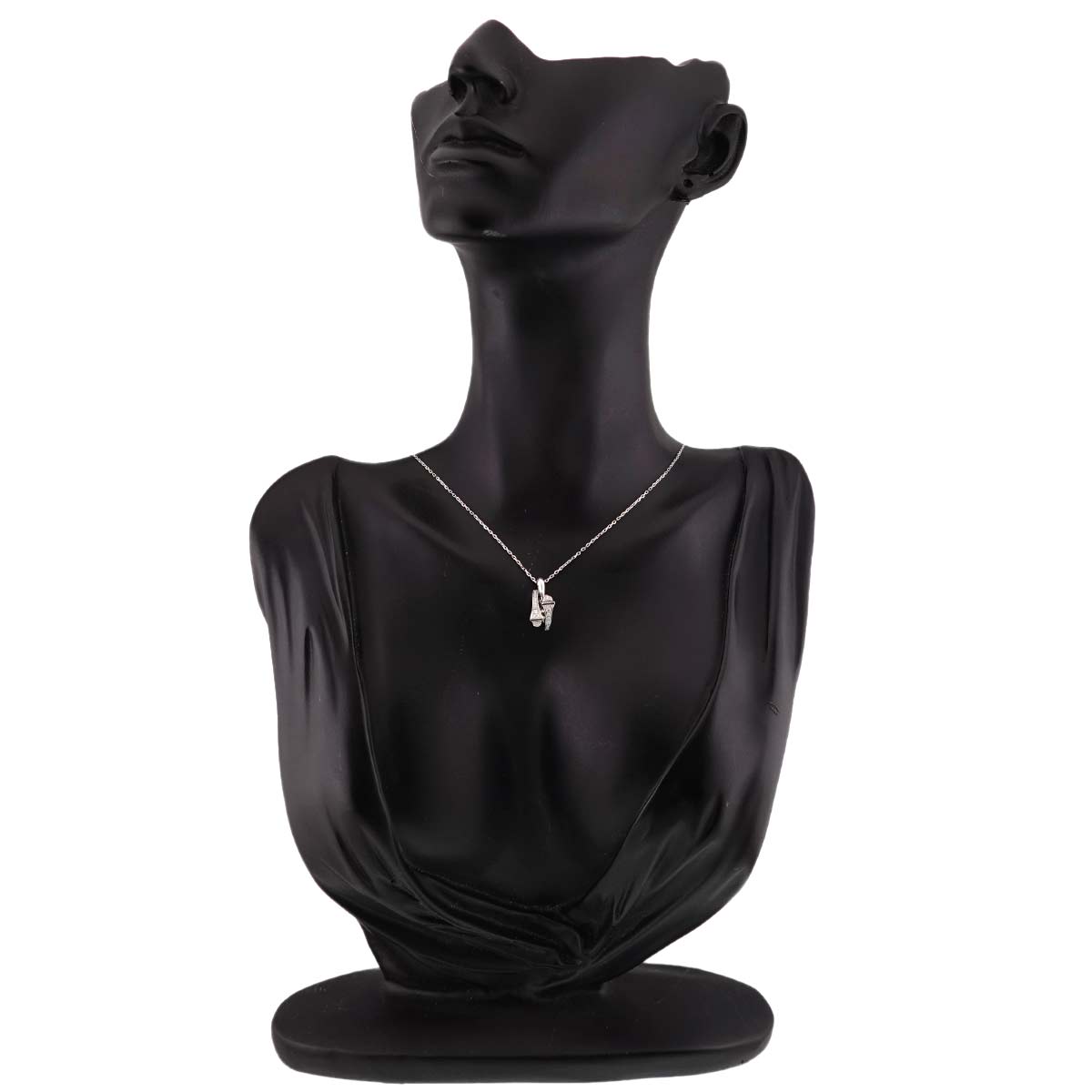 Necklace Diamond 18K White Gold 750