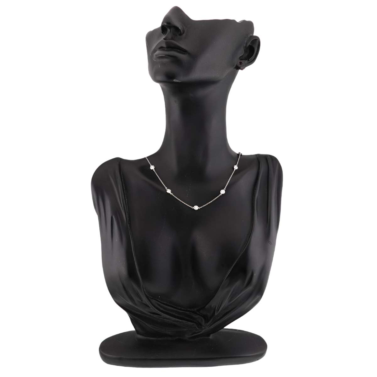 By The Yard Diamond Necklace Platinum