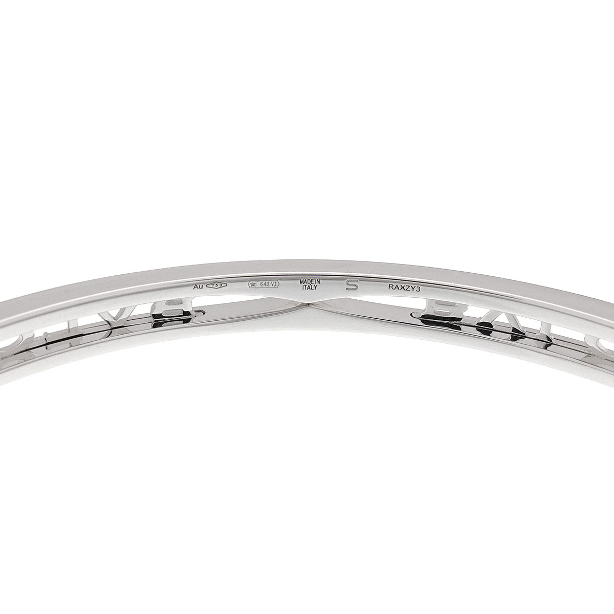 B-zero1 Bracelet 18K White Gold 750 size#S
