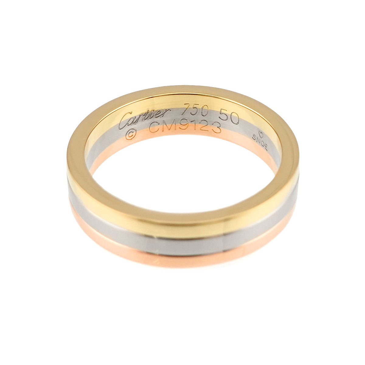 Vendome Ring 18K YG WG PG 750 size50 5-5.25(US)