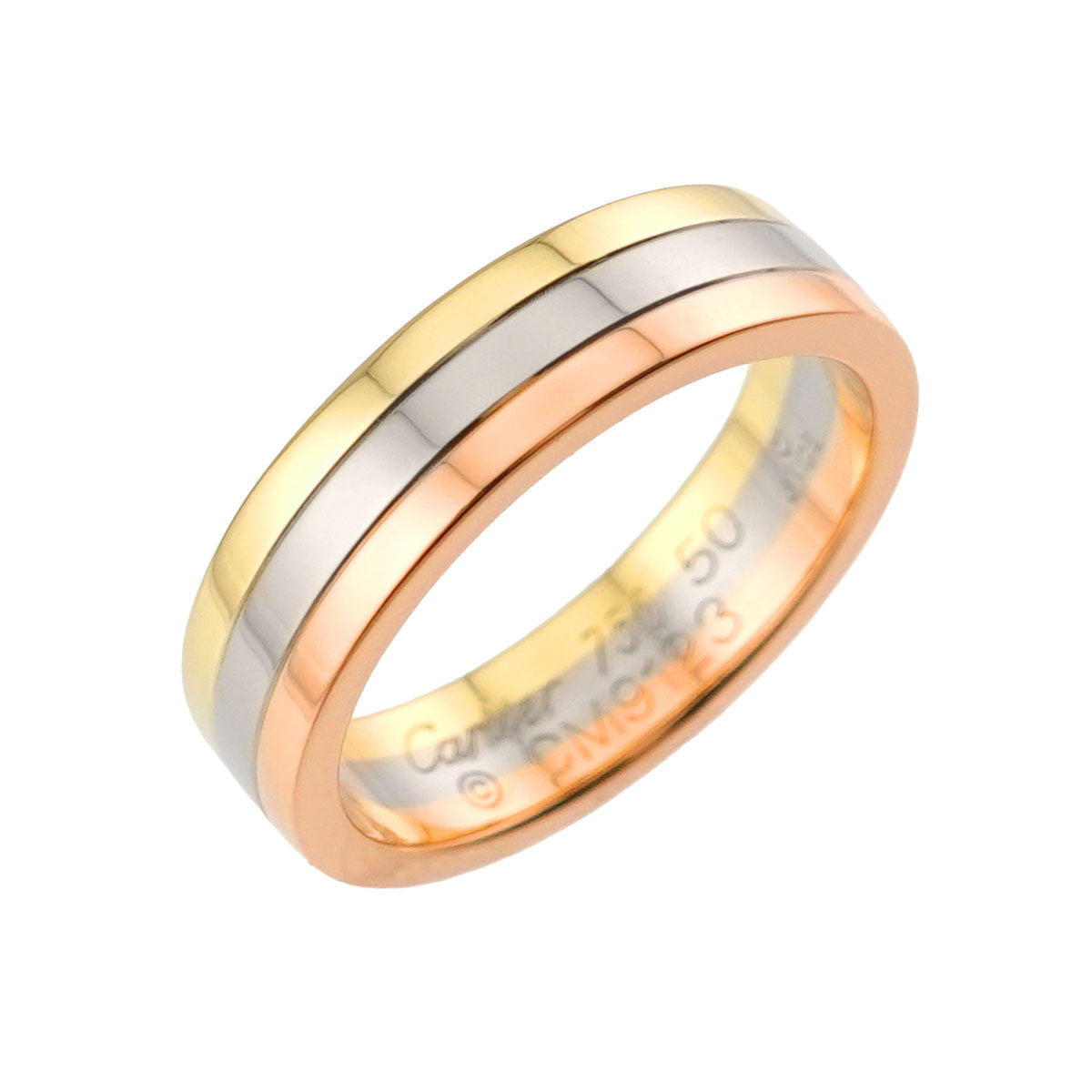 Vendome Ring 18K YG WG PG 750 size50 5-5.25(US)