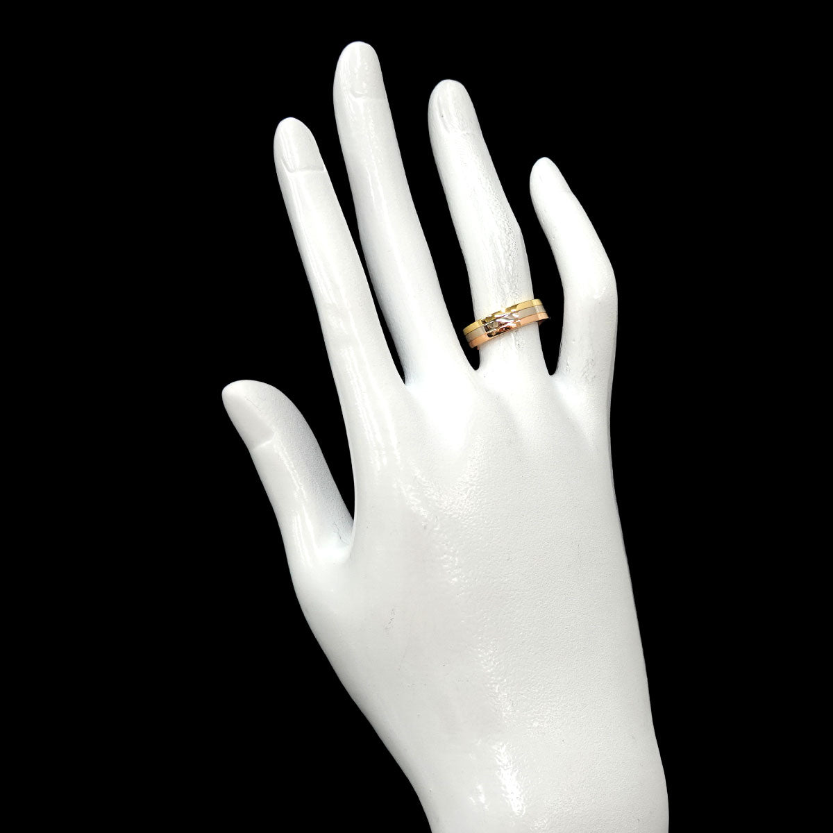 Vendome Ring 18K YG WG PG 750 size50 5-5.25(US)