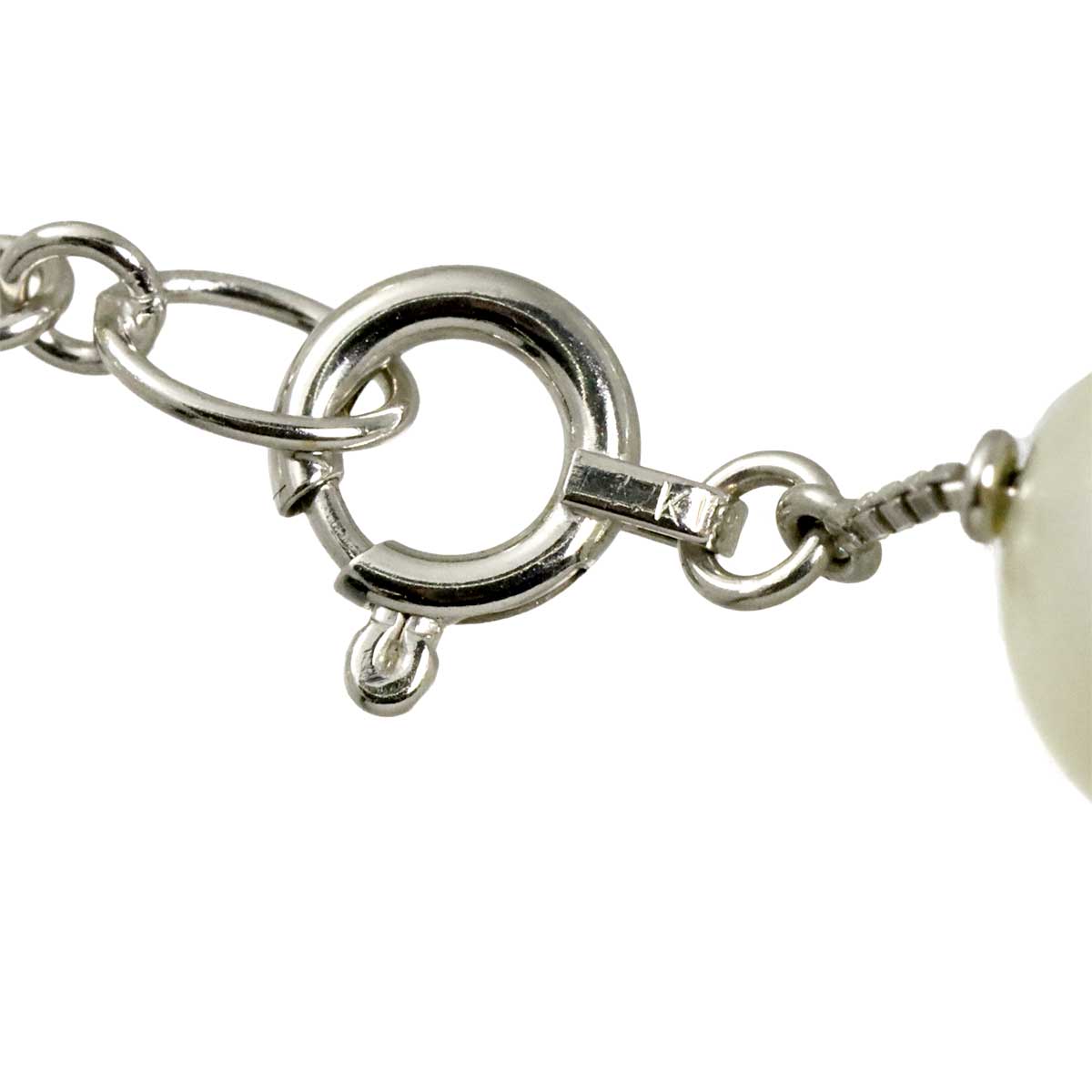 Akoya pearl 8.0-8.3mm Pearl Necklace Bracelet 18K WG 750