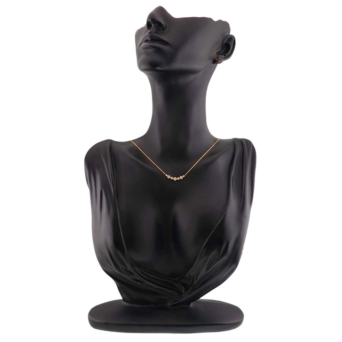 Diamond 0.30ct Necklace 18K YG Yellow Gold 750