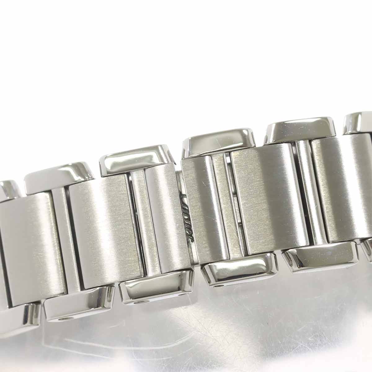 Tank Francaise SM W51008Q3 Quartz Cream Dial Ladies Watch
