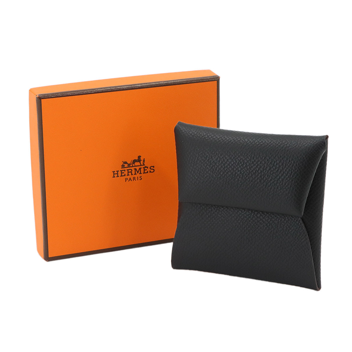 Bastia Personal SPO Coin Case Veau Epsom Black Etoupe