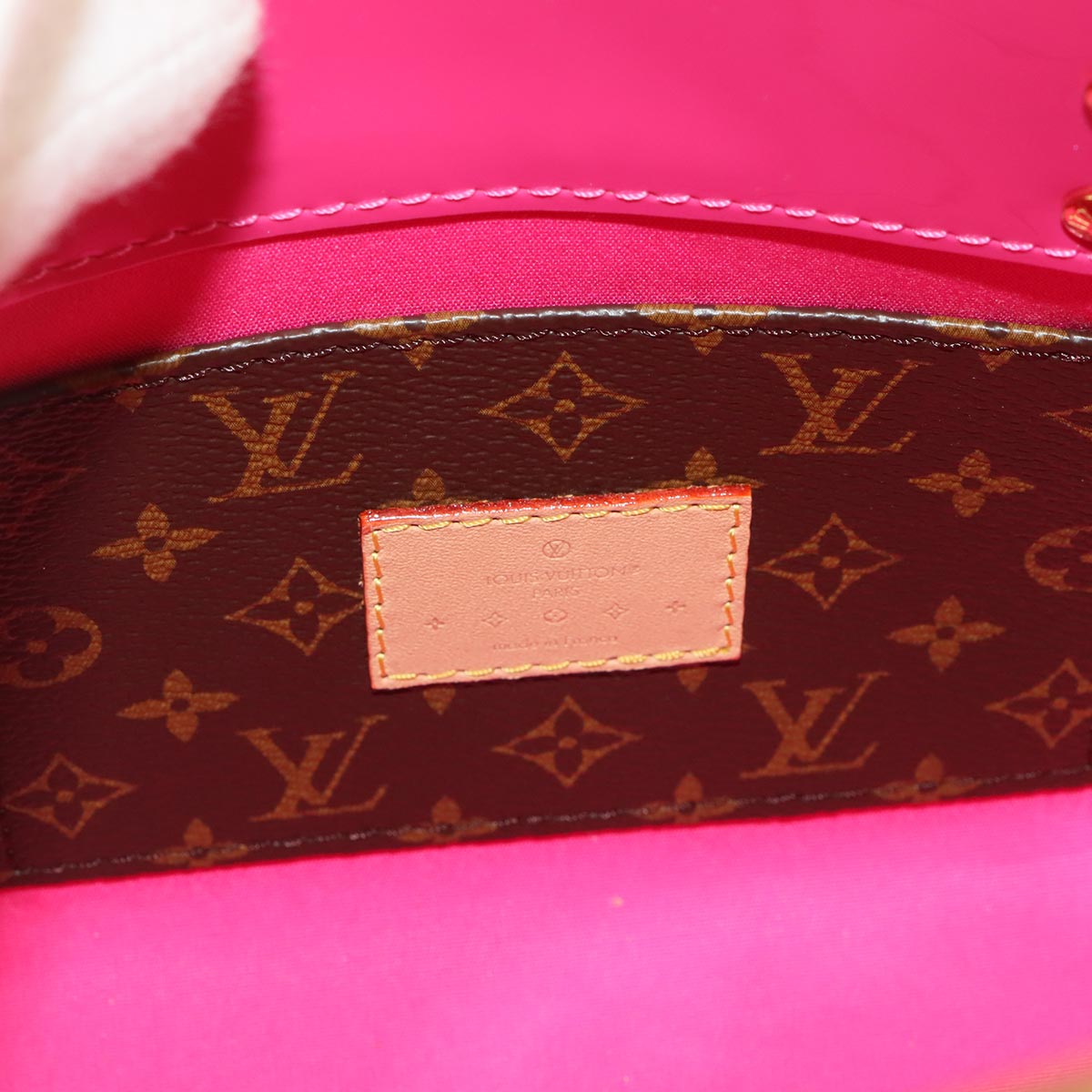 New LV Remix Monogram Vernis Reade PM Hand Shoulder Bag