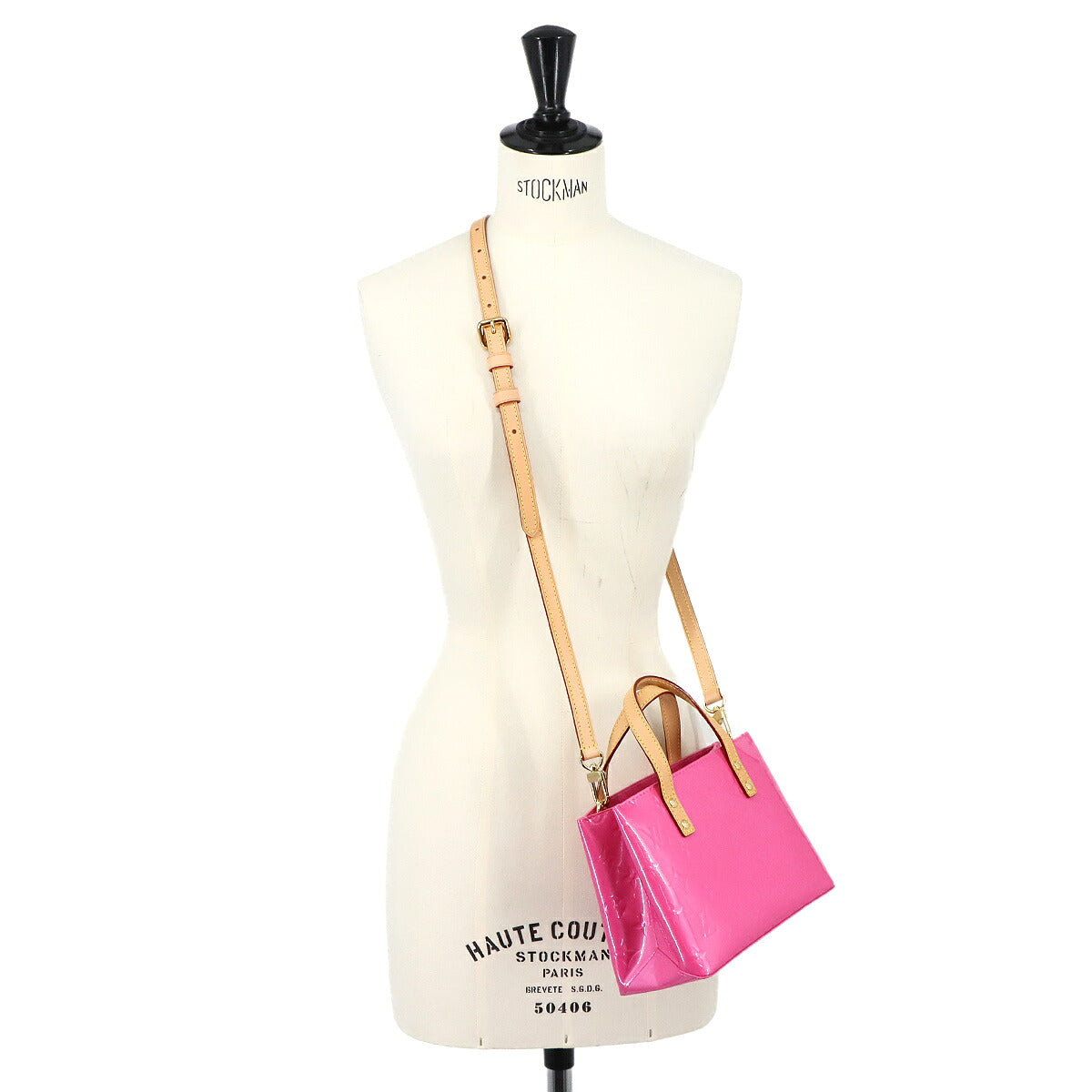 New LV Remix Monogram Vernis Reade PM Hand Shoulder Bag