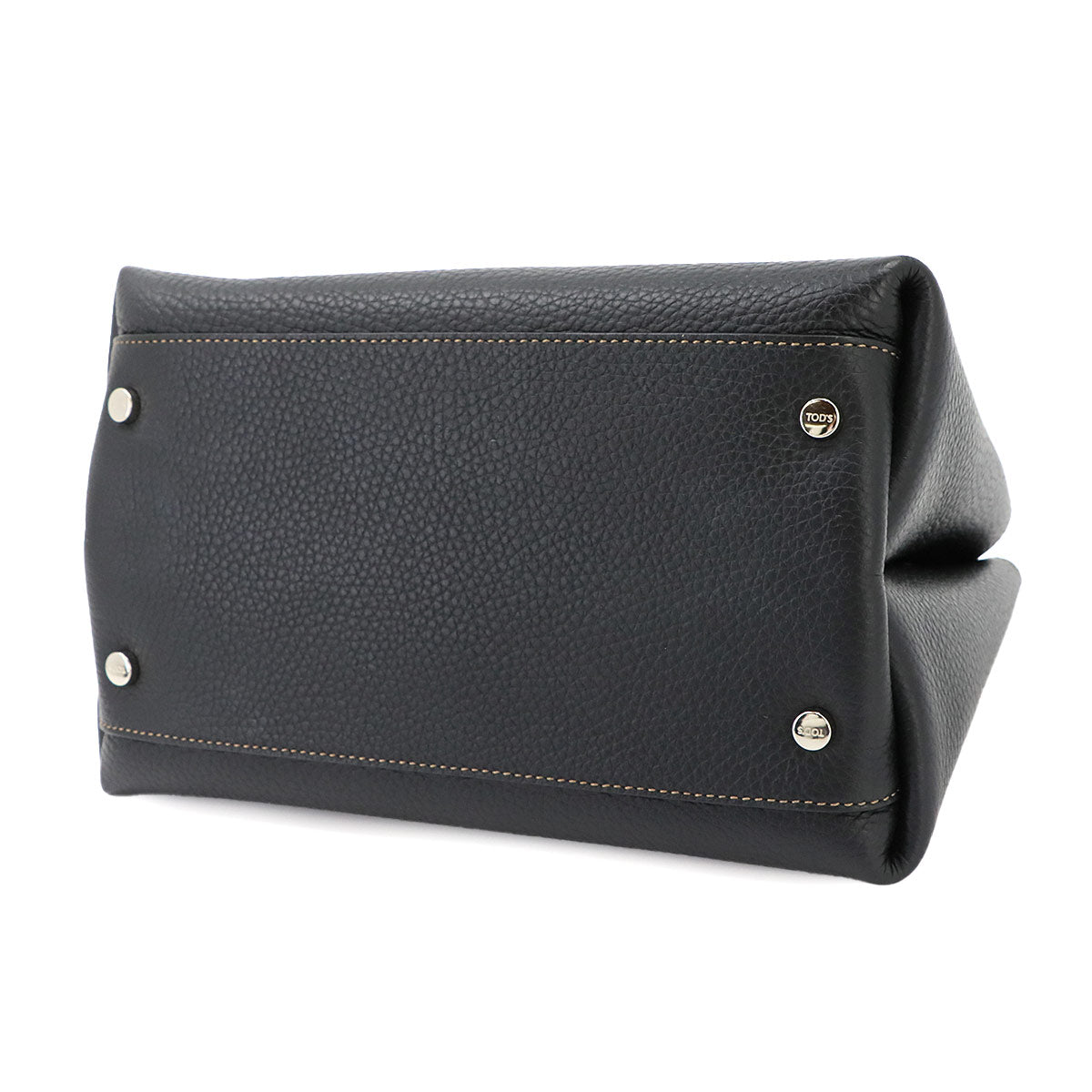 T Timeless Micro Hand Shoulder Bag Leather Black Purse
