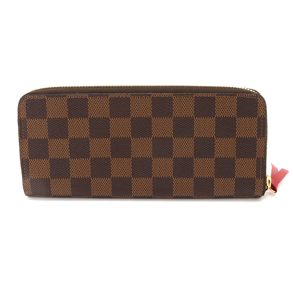 Damier Clemence Wallet Cerise N60534 Purse