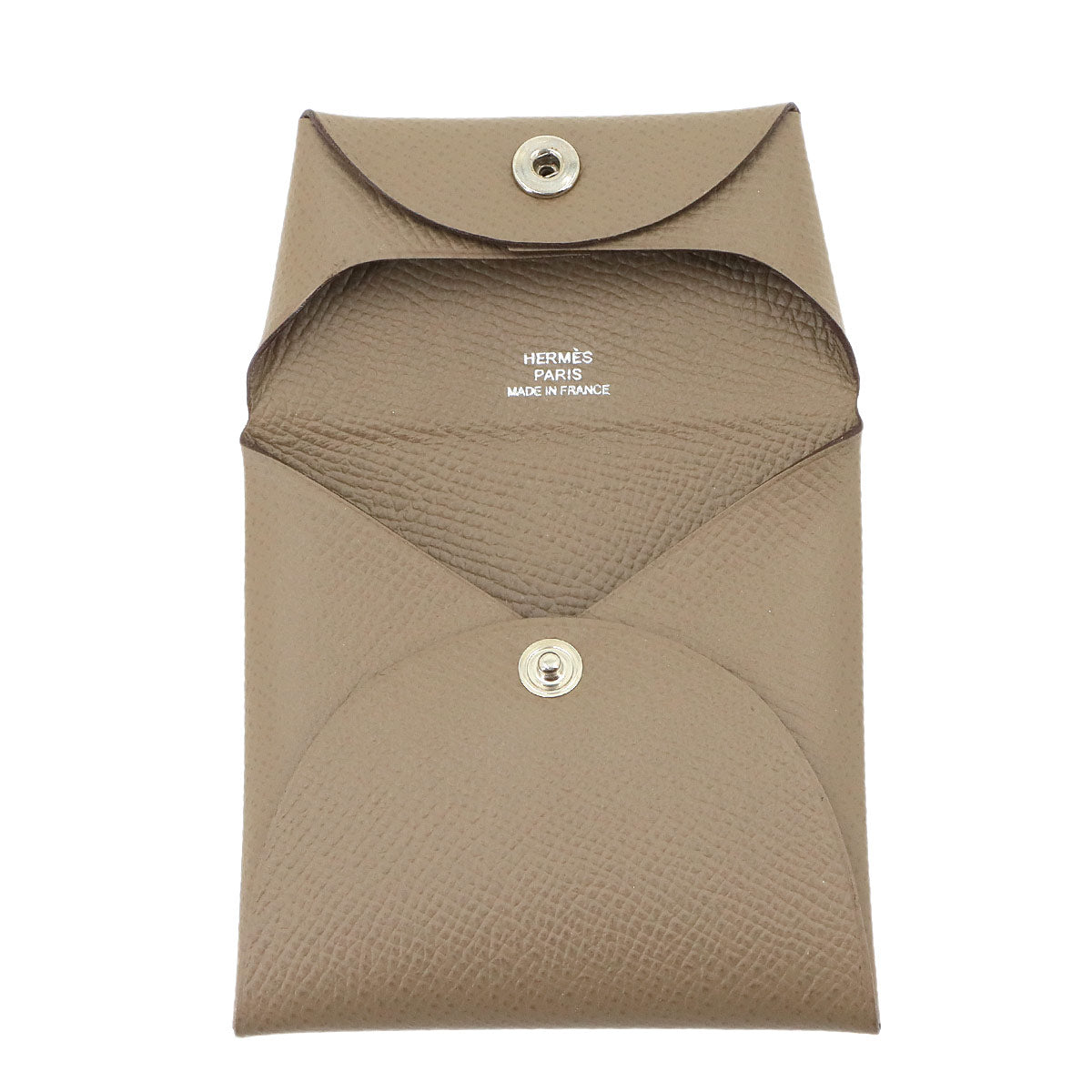 Bastia Coin Case Purse Veau Epsom Etoupe