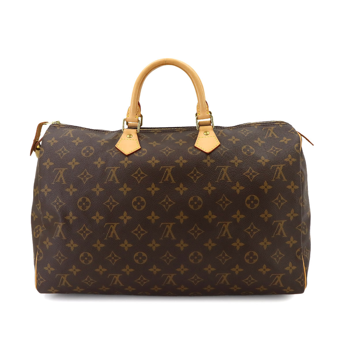 Monogram Speedy 40 Hand Bag Brown M41106 Boston