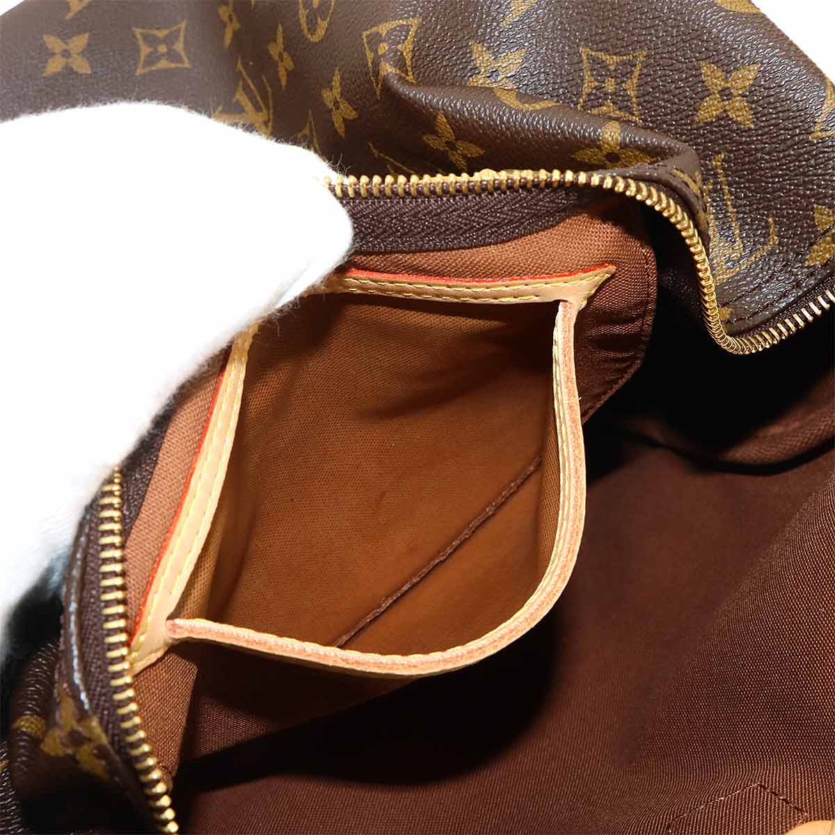 Monogram Speedy 40 Hand Bag Brown M41106 Boston