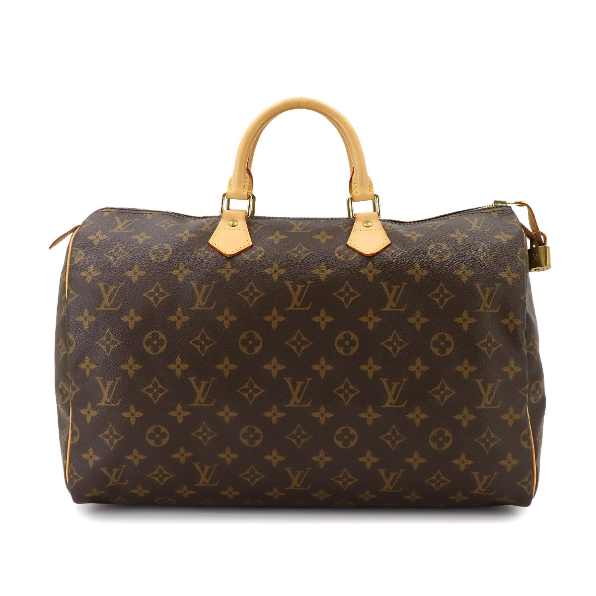 Monogram Speedy 40 Hand Bag Brown M41106 Boston