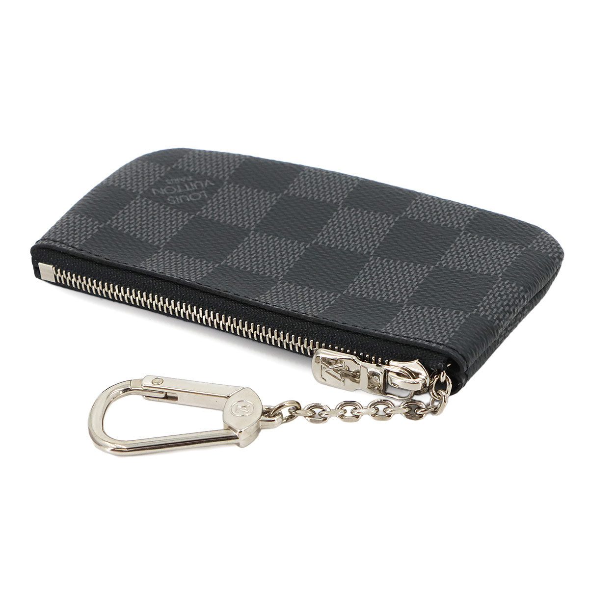 Damier Graphite Pochette Cles Coin Case N60155
