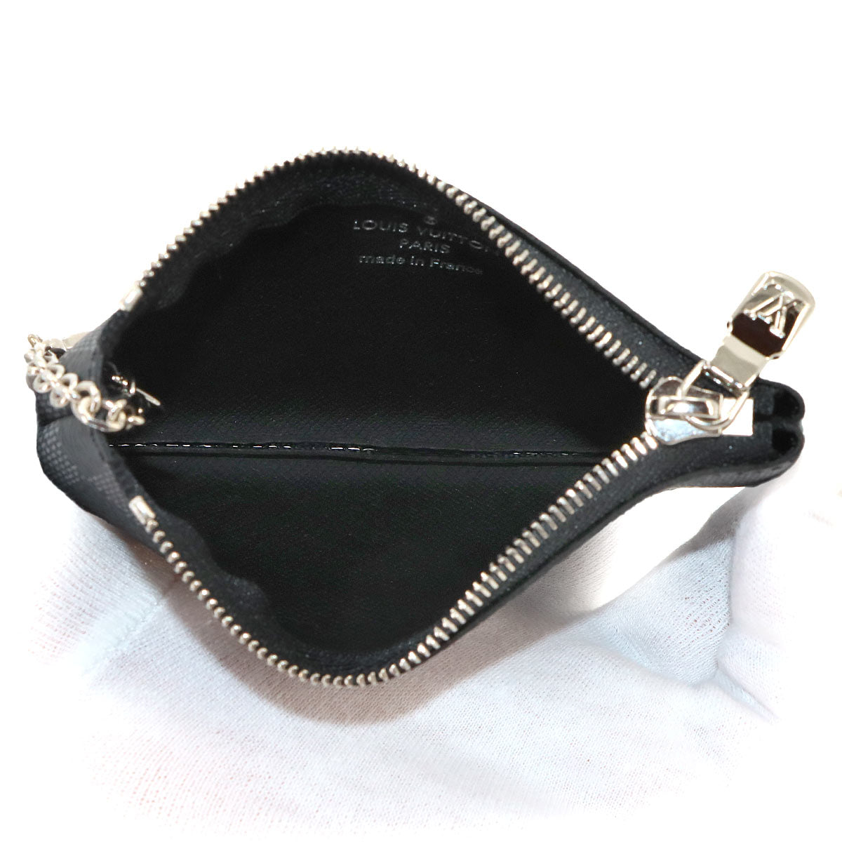 Damier Graphite Pochette Cles Coin Case N60155