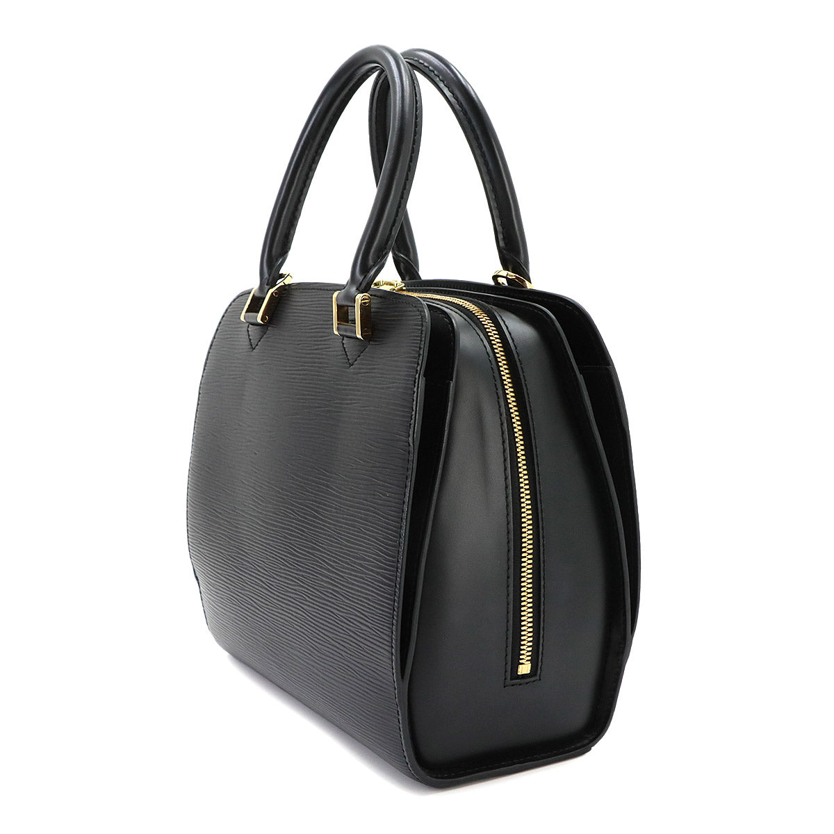 Epi Pont Neuf Hand Bag Leather Noir M52052 Purse