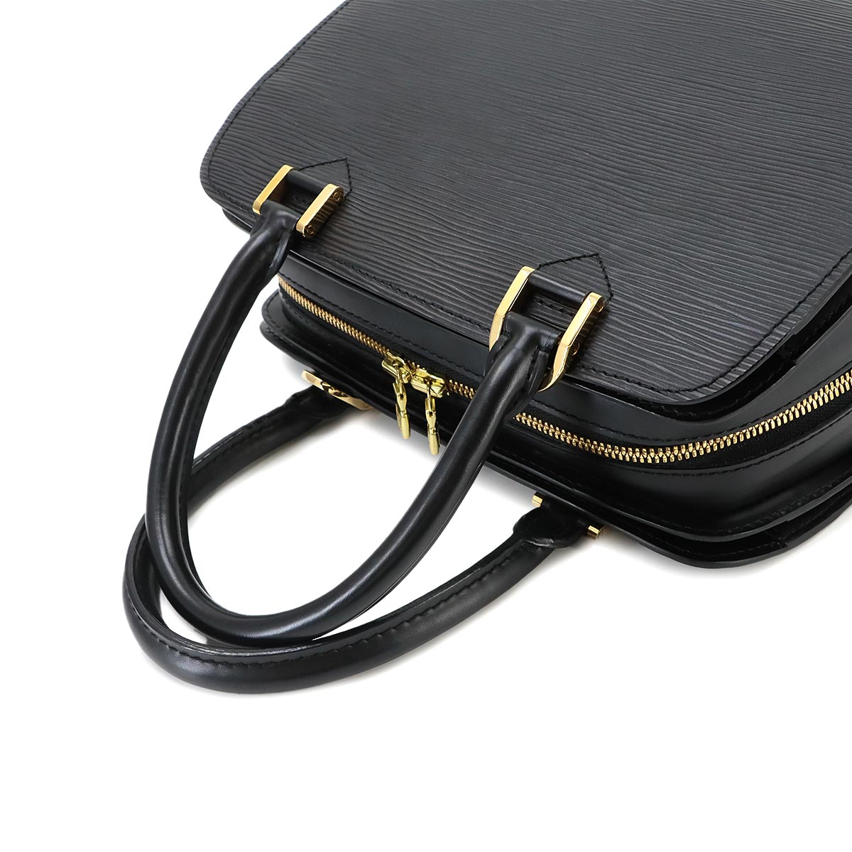 Epi Pont Neuf Hand Bag Leather Noir M52052 Purse