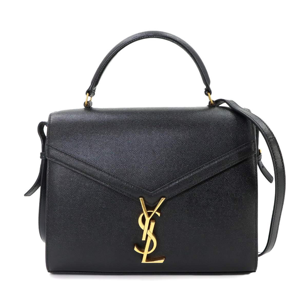 Cassandra Top handle Medium Hand Shoulder Bag Black