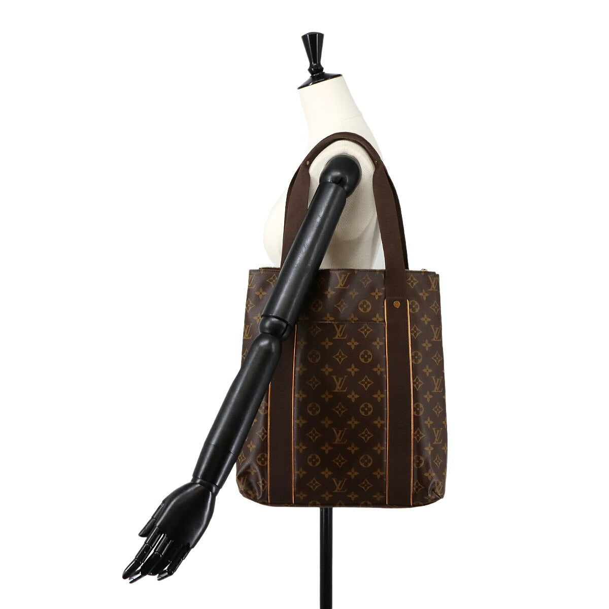 Monogram Cabas Beaubourg Tote Bag Brown M53013 Purse