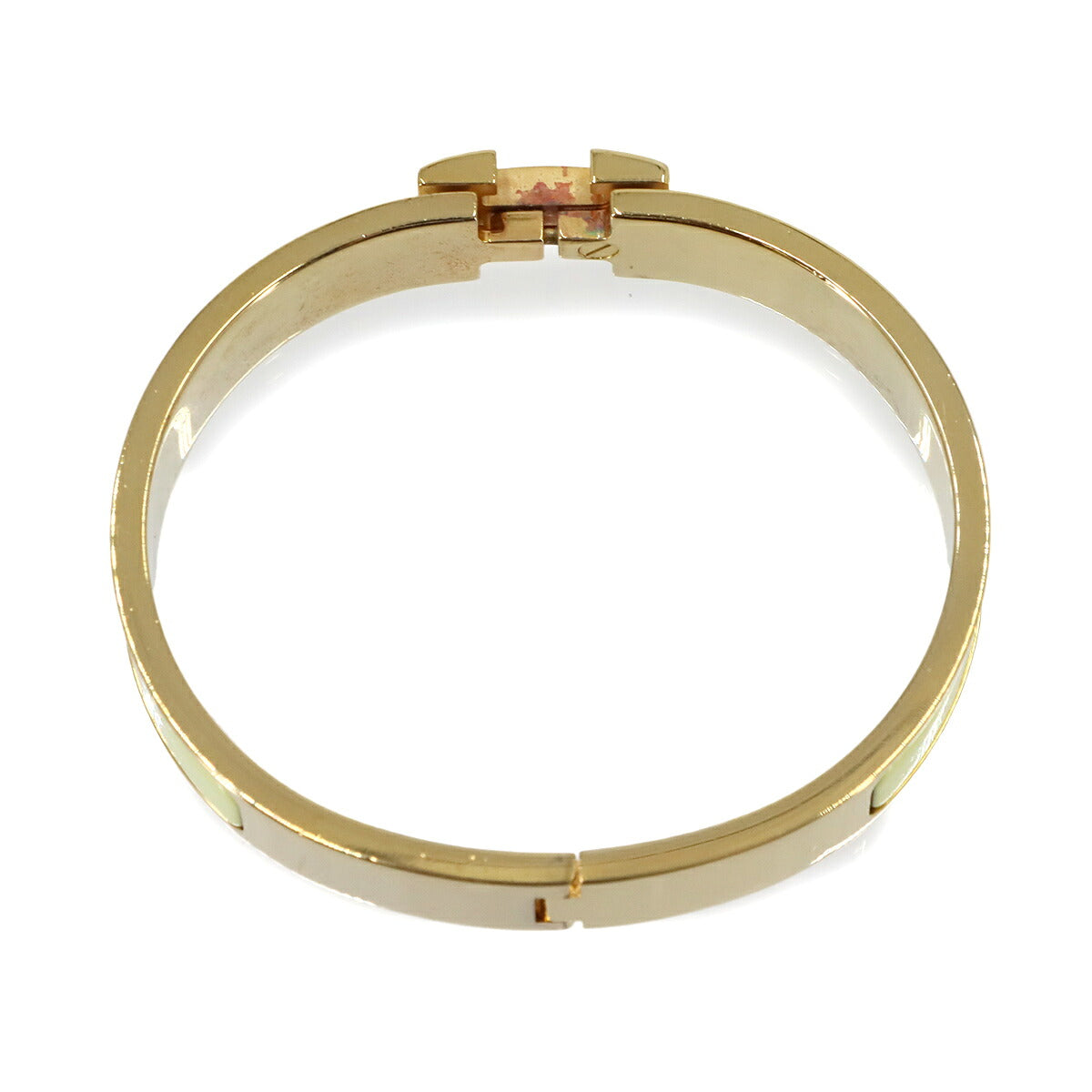 Clic H GM Bangle Bracelet Yellow Gold Accessory