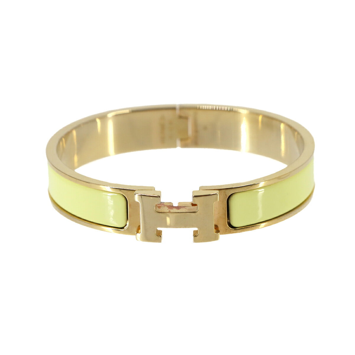 Clic H GM Bangle Bracelet Yellow Gold Accessory