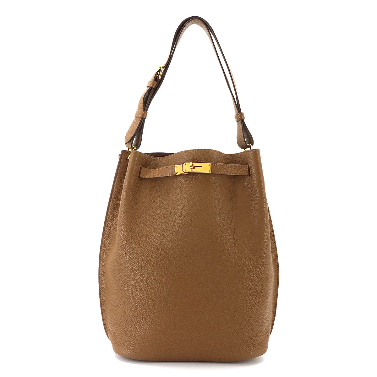 So Kelly 26 Shoulder Bag Togo Leather Alezan Purse