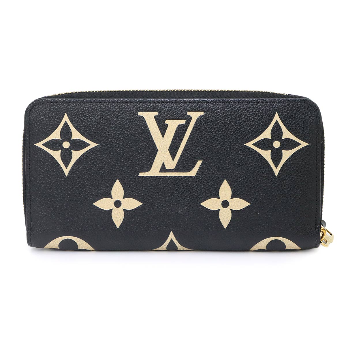 Bicolor Monogram Empreinte Zippy Wallet Leather M80481