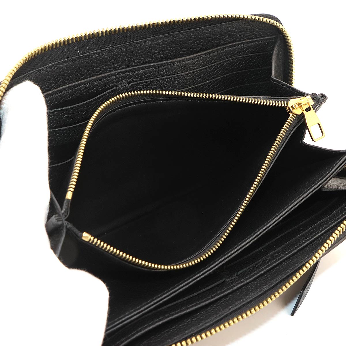 Bicolor Monogram Empreinte Zippy Wallet Leather M80481