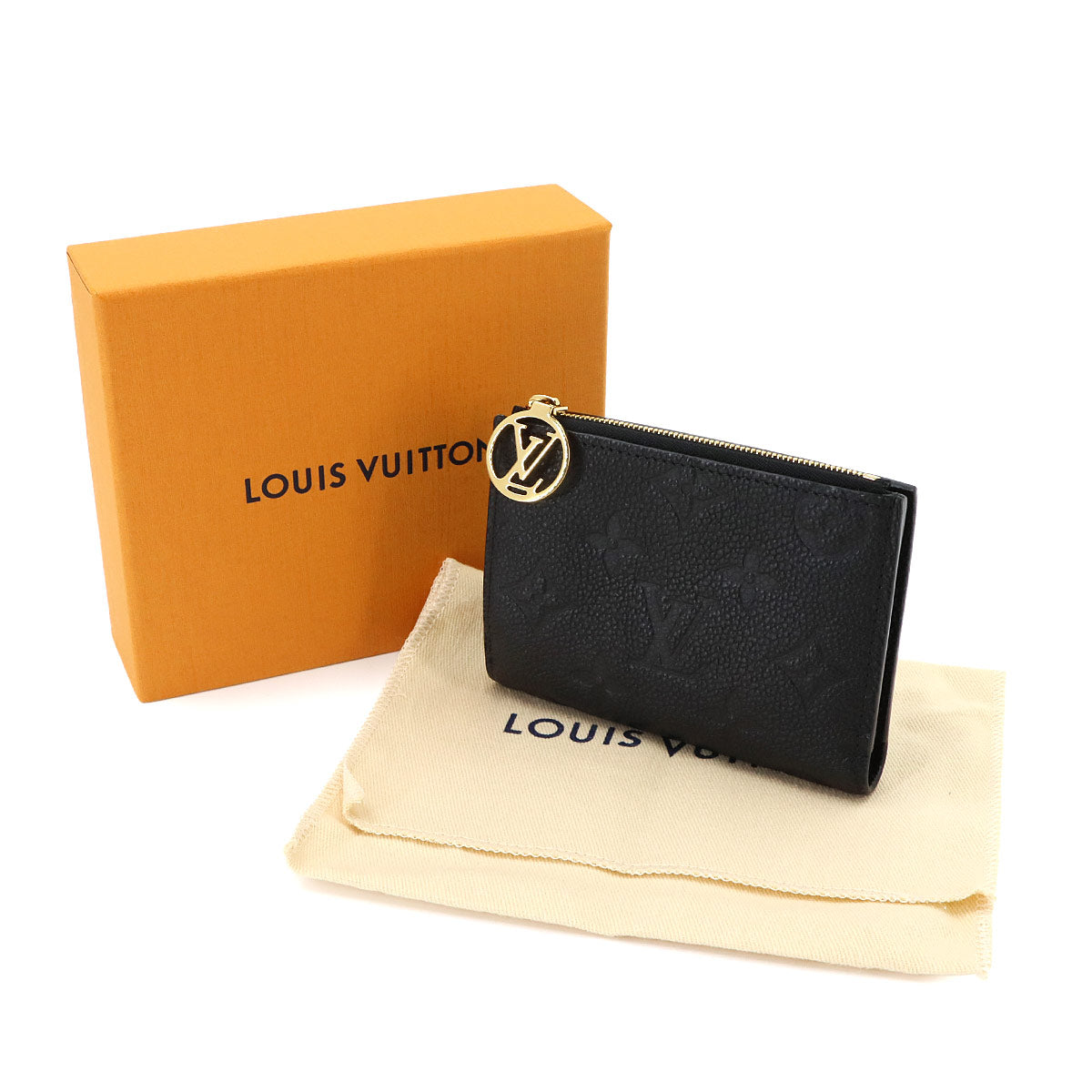 Monogram Empreinte Lisa Wallet Noir M83365