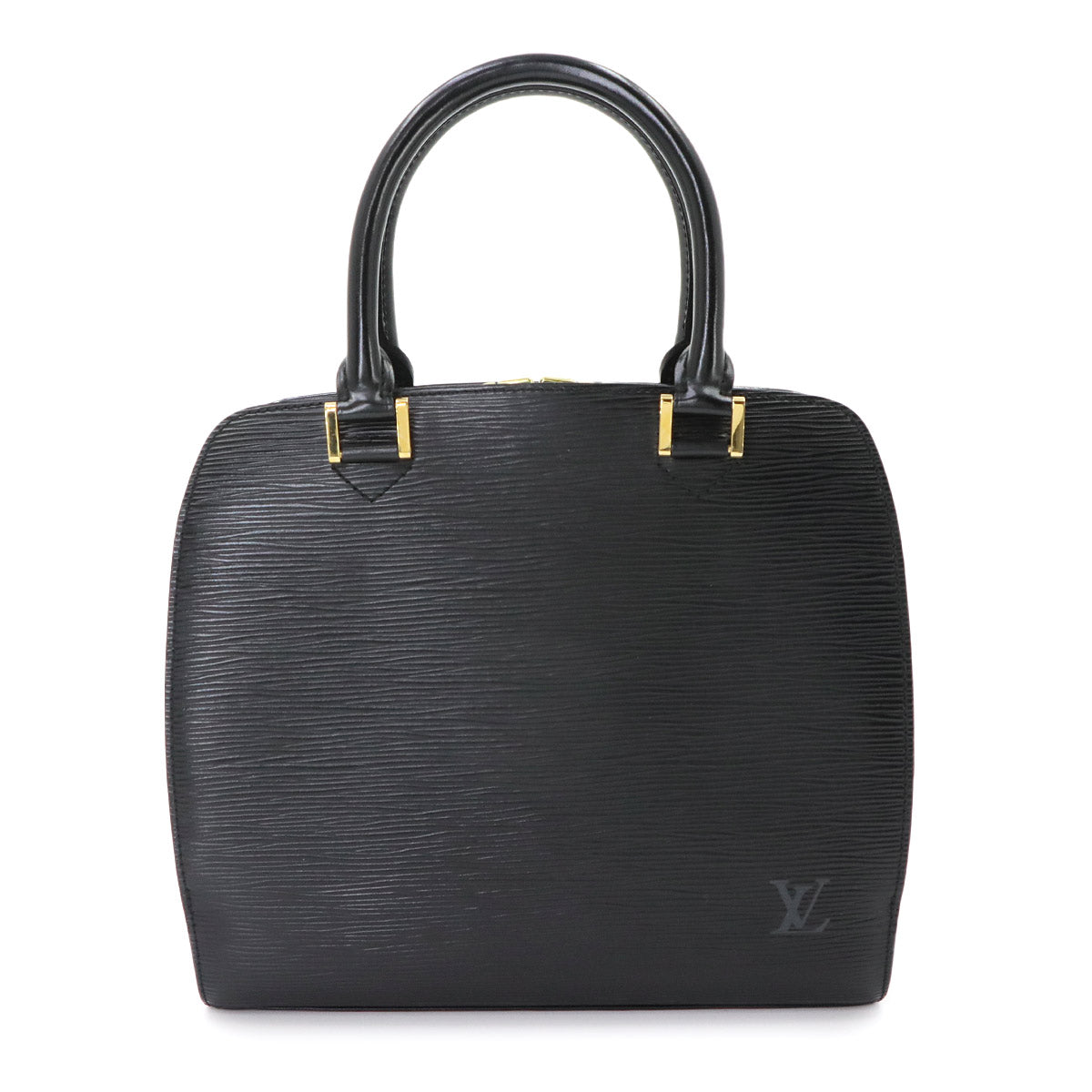 Epi Pont Neuf Hand Bag Leather Noir M52052 Purse