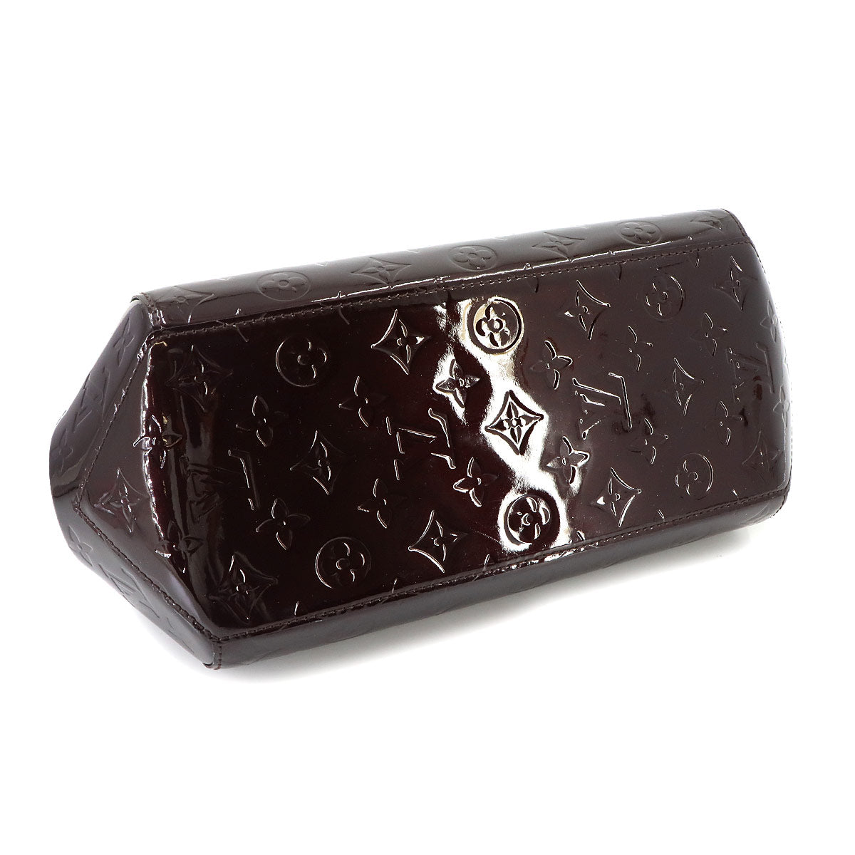 Monogram Vernis Sherwood PM Shoulder Bag Amarante M91493