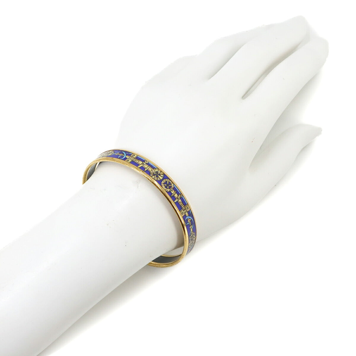 Email PM Bangle Bracelet Blue Gold Accessory