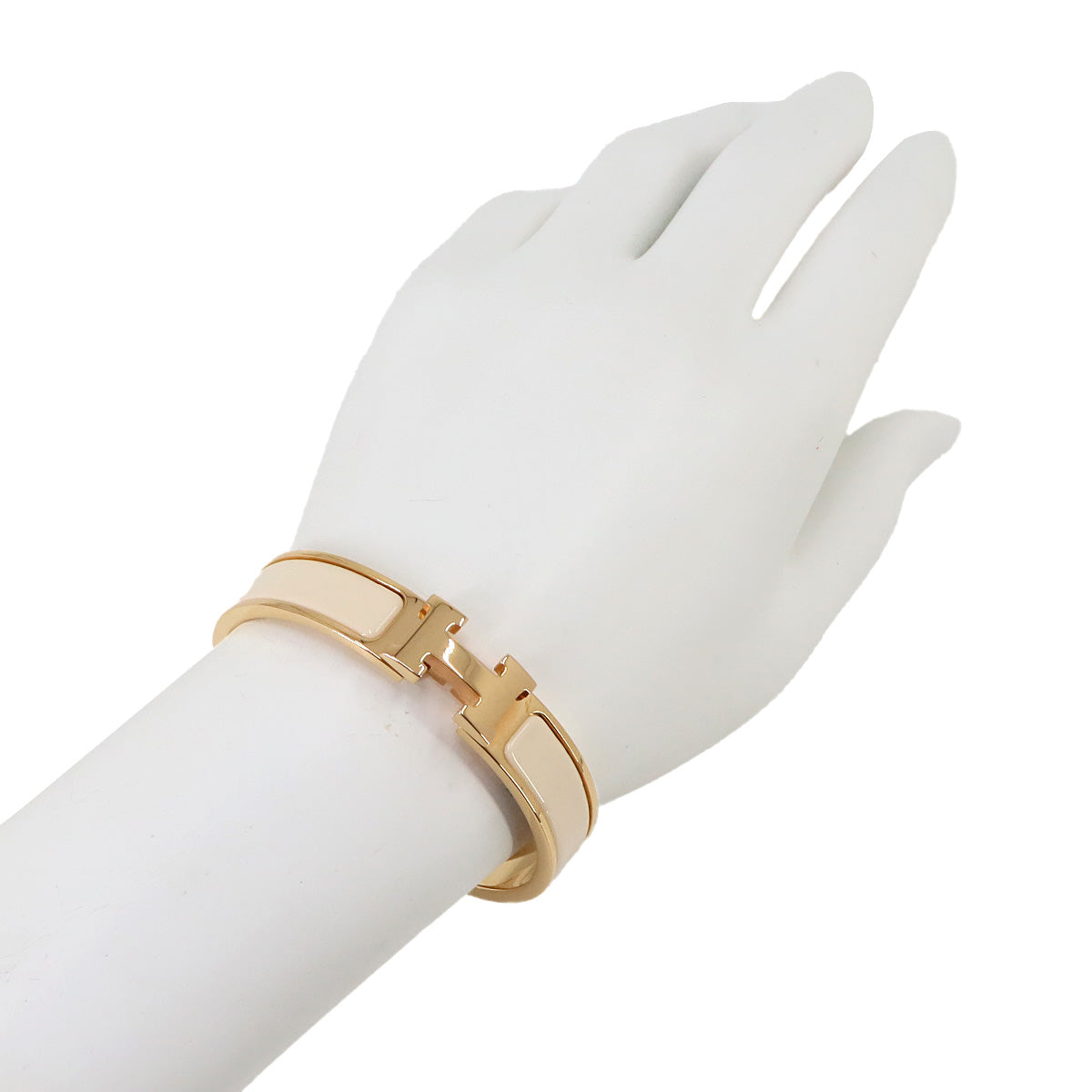 Clic H PM Bangle Beige Rose Gold Accessory