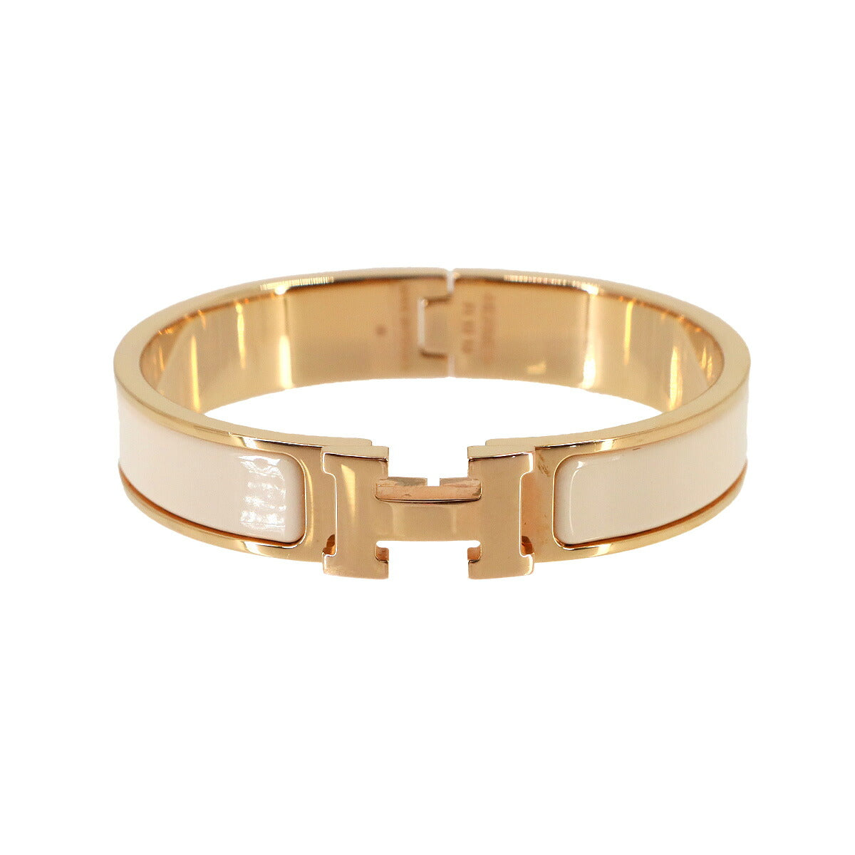 Clic H PM Bangle Beige Rose Gold Accessory