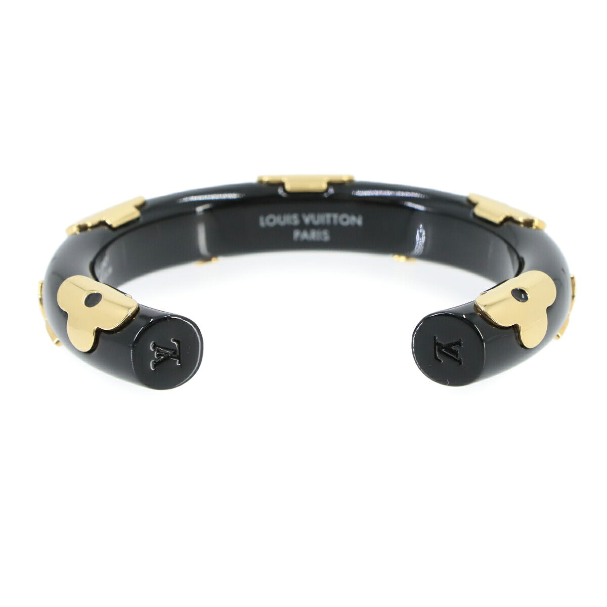 Jonk Daily Monogram Bangles Black Gold M63540