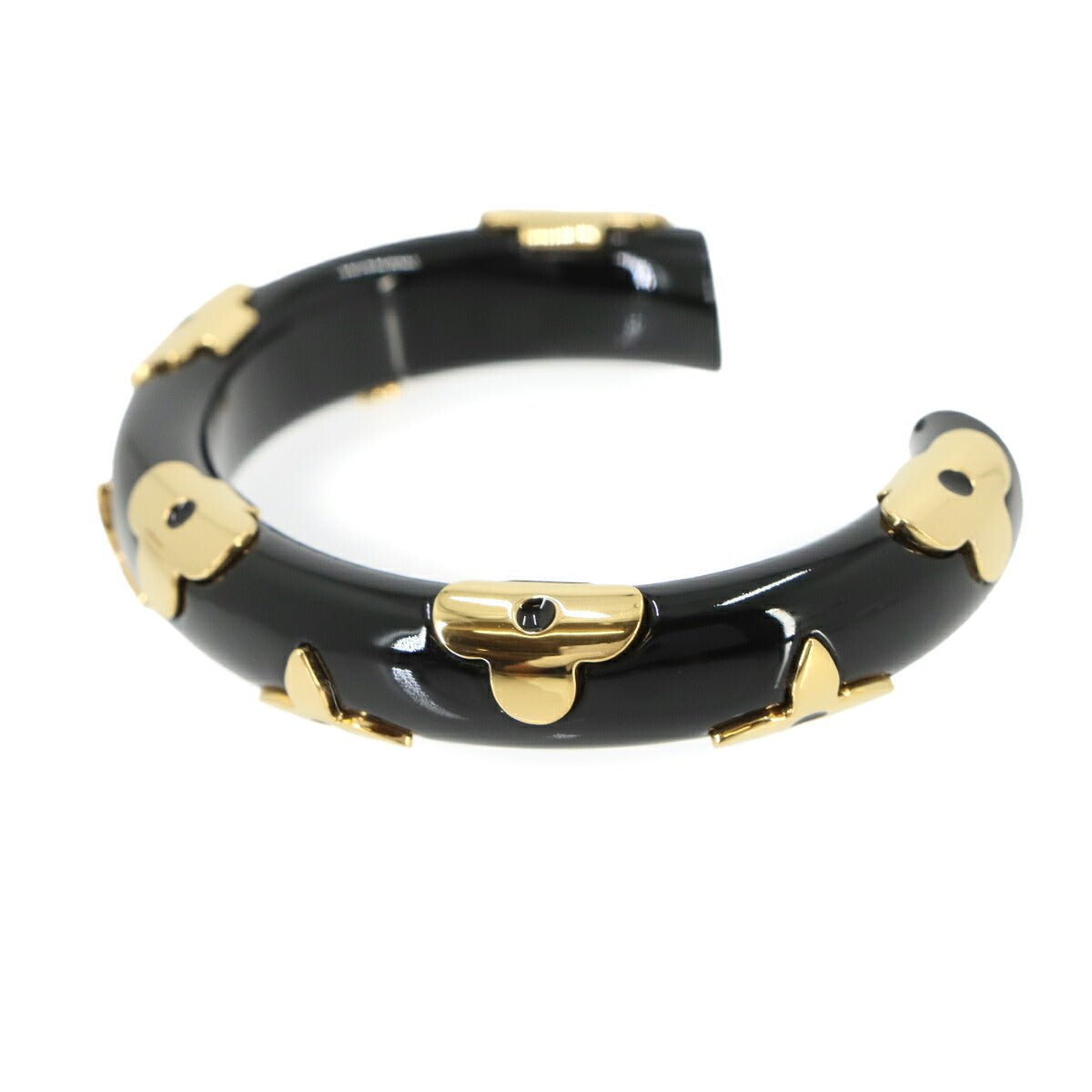 Jonk Daily Monogram Bangles Black Gold M63540