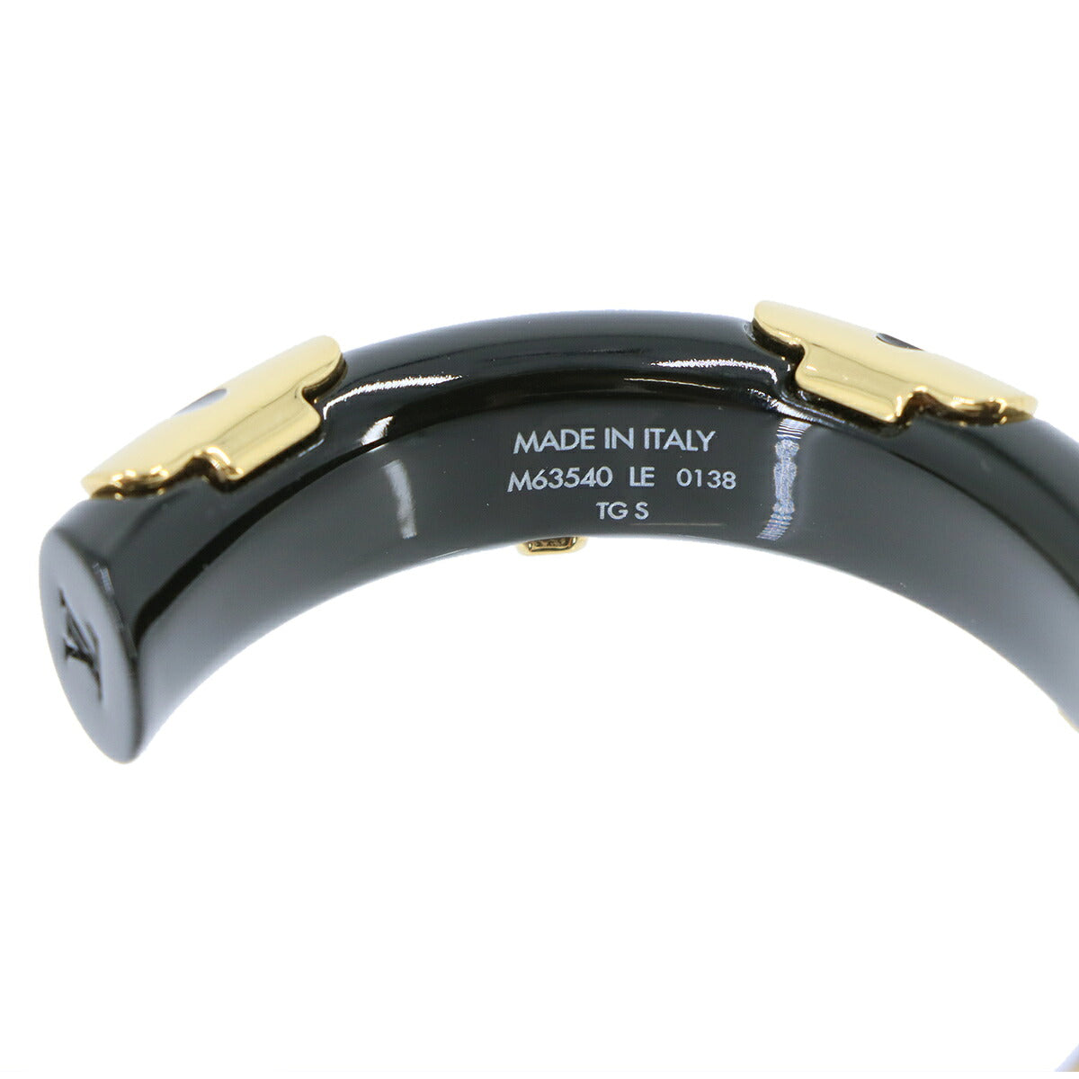 Jonk Daily Monogram Bangles Black Gold M63540