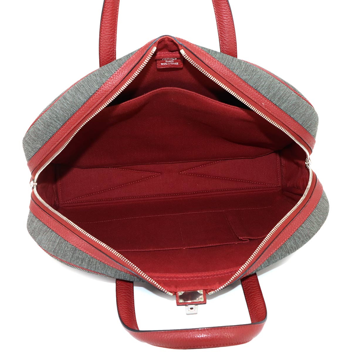 Victoria2 12H Briefcase Business Bag Toile H Technique Grey