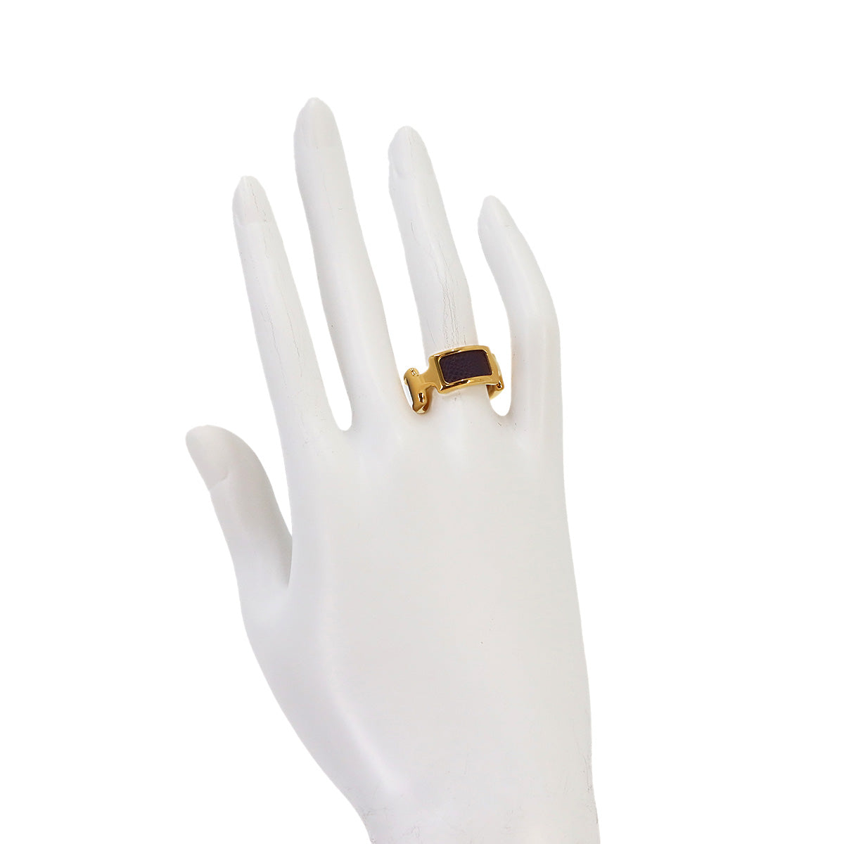 Olympe Ring Veau Madame Gold Purple XS Accessory