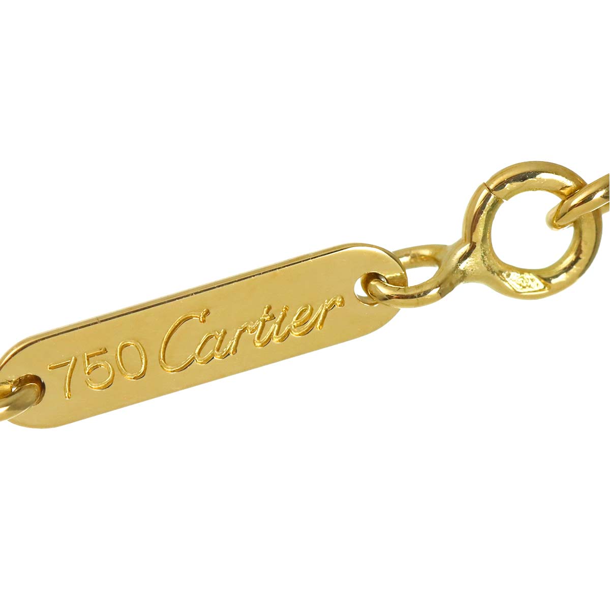 Cross Motif Necklace 18K Yellow Gold 750