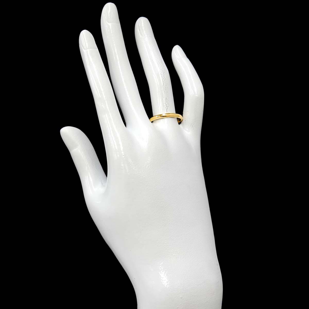 1895 Classic Band Ring 18K YG 750 size57 7.75-8(US)