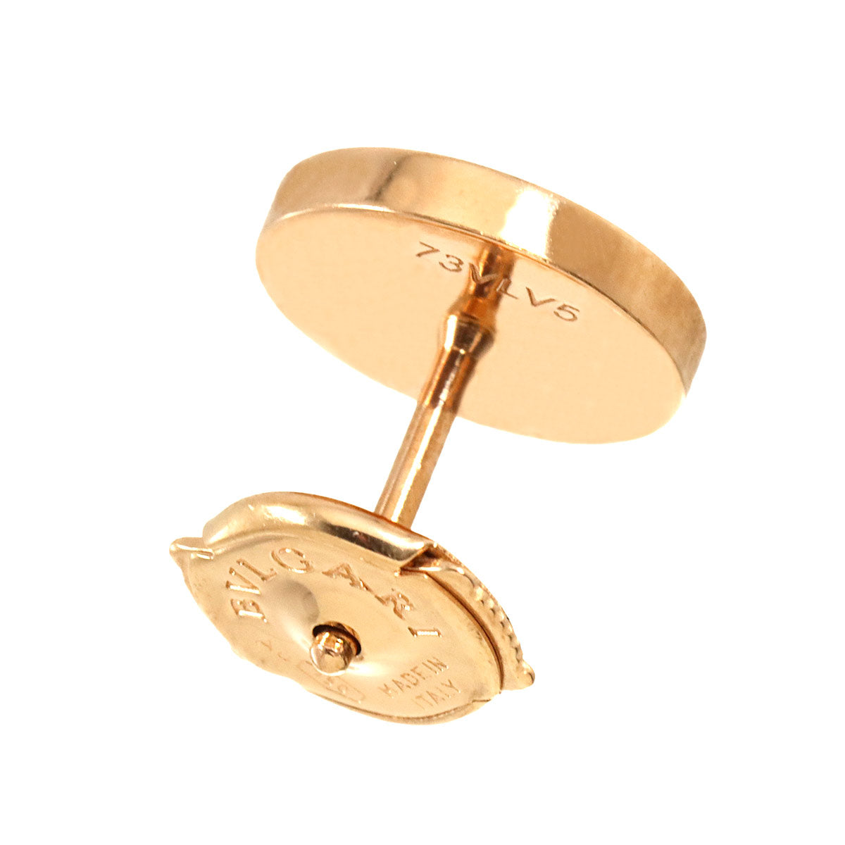 BVLGARIBVLGARI Diamond Earring 18K PG 750 One Piece only