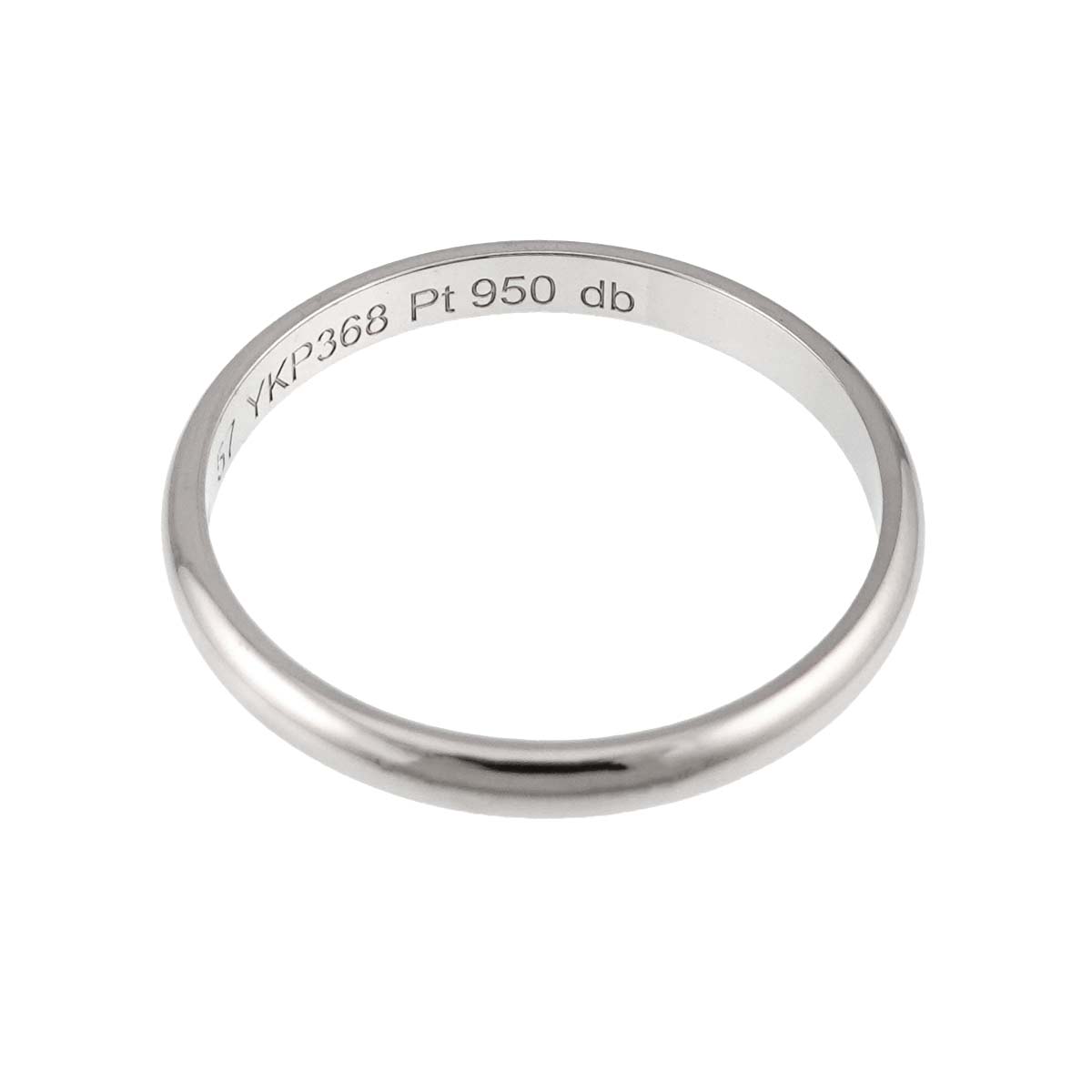 1895 Classic Band Ring Platinum Size57 7.75-8(US)