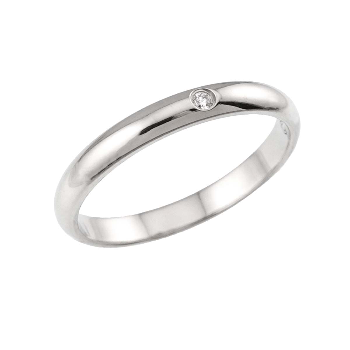 1895 Classic Diamond 1P Ring Pt Platinum size50 5.25(US)