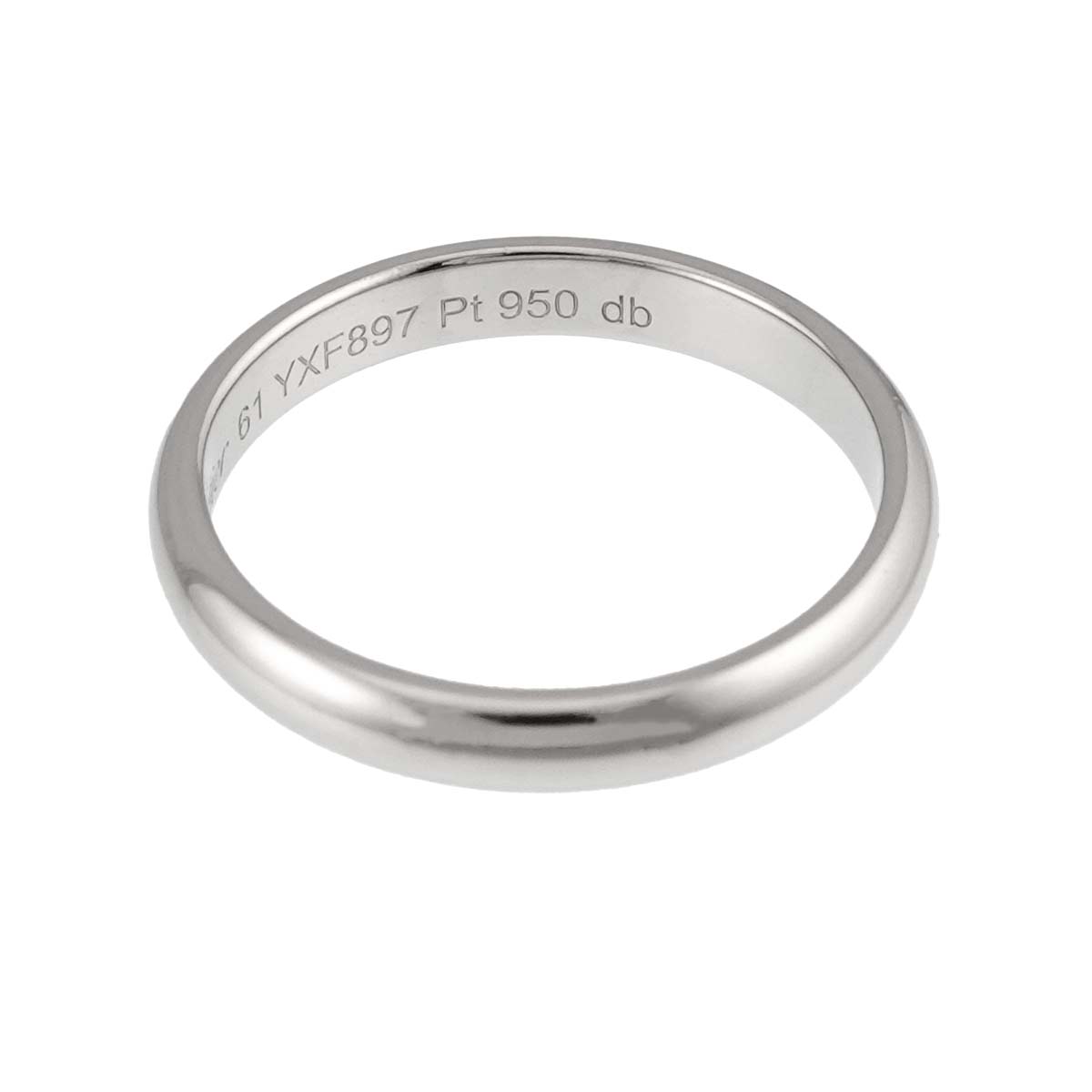 Classic Ring Platinum Size61 9-9.5(US)