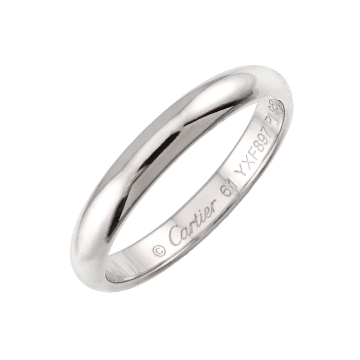 Classic Ring Platinum Size61 9-9.5(US)
